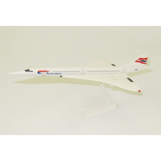 Available to Order – British Airways Concorde Snap-fit 1:250 Ppc Holland Model (PPCBACONCORDE)