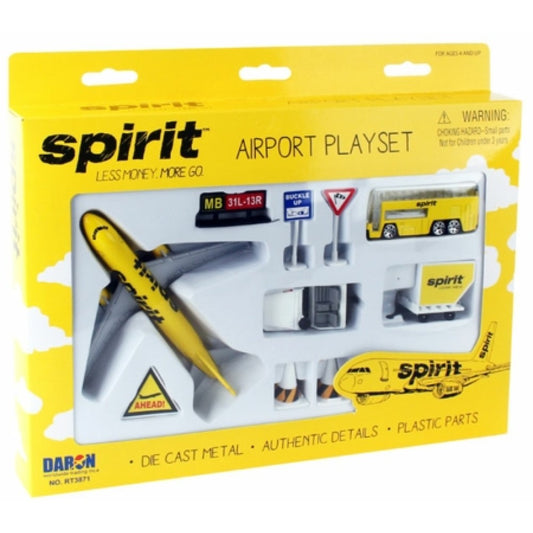 Available to Order – Spirit Airlines Airport Playset Daron Model (PPRT3871)