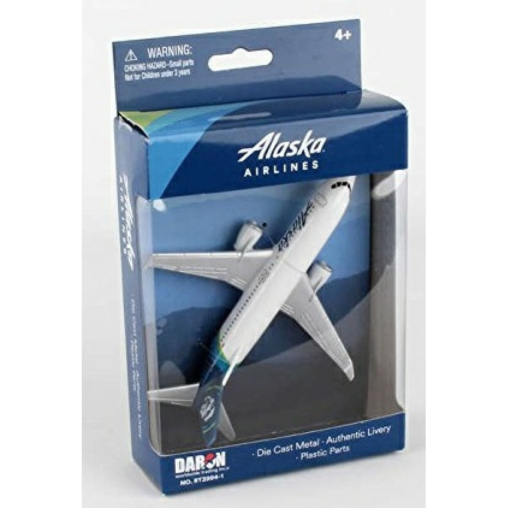 Available to Order – Alaska Airlines Single Diecast Plane Daron Model (PPRT3994-1)