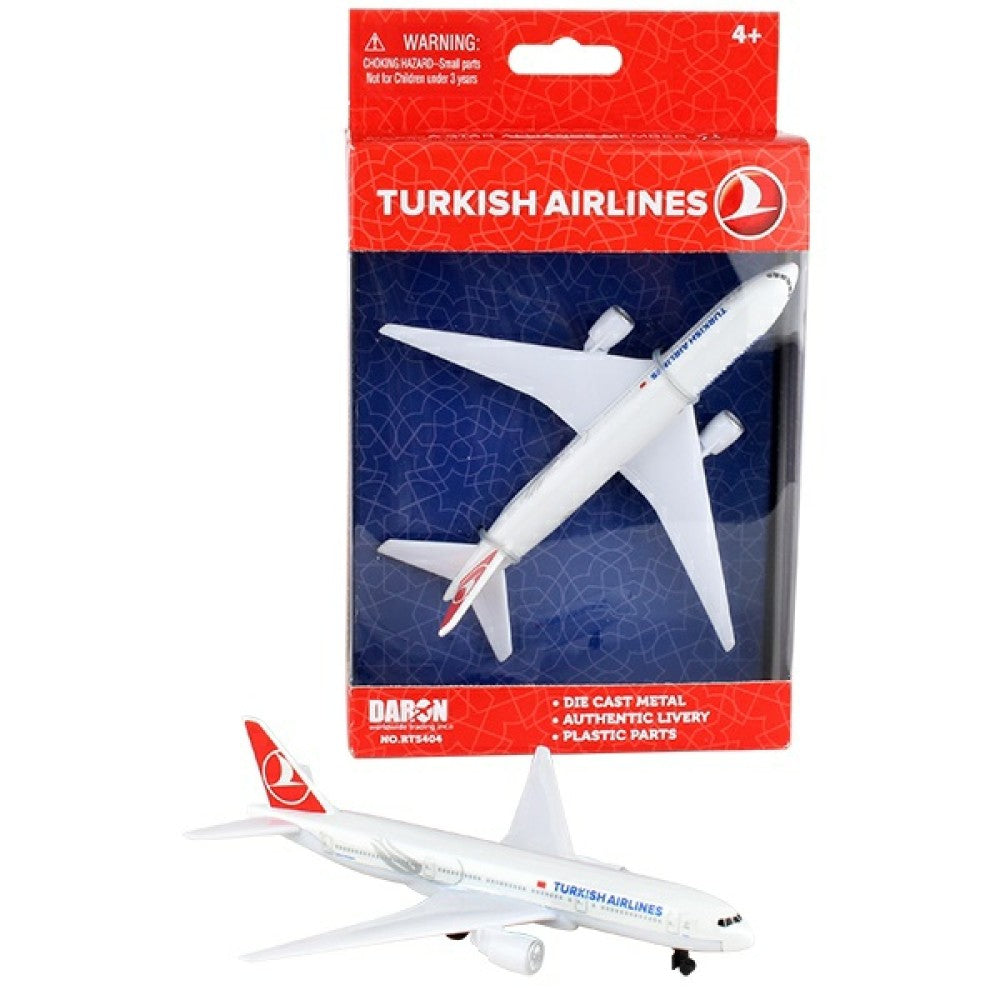 Available to Order – Turkish Single Diecast Plane Daron Model (PPRT5404)