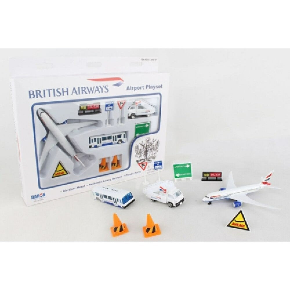 Available to Order – British Airways Airport Playset Daron Model (PPRT6001A)