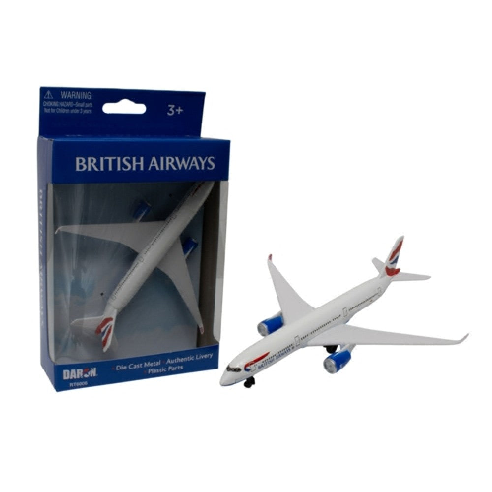 Available to Order – British Airways A350 Single Diecast Plane Daron Model (PPRT6006)