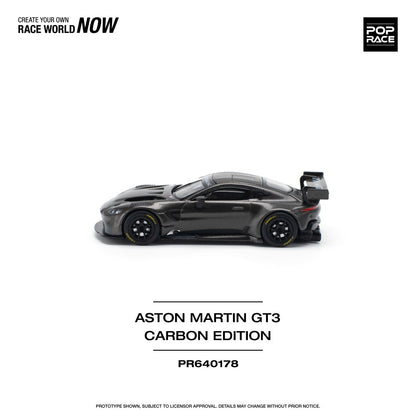 Aston Martin Vantage GT3 Carbon Edition 1:64 Pop Race Model Car (PR640178)