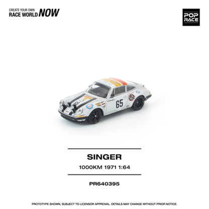 Pre-Order - 1:64 POP RACE Singer Spa 1000Km 1971 PR640395 Stocks Due Sept / Oct