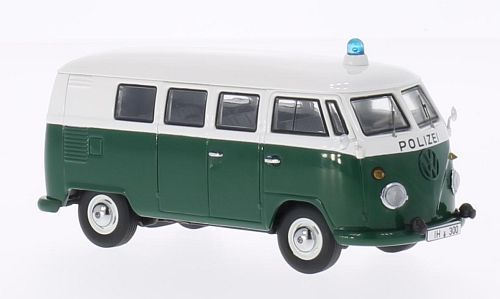 Available to Order – VW T1 Bus - Polizei (Green/White) 1:43 (PRE 13852)