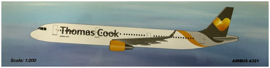 Available To Order – (220457) Airbus A321 Thomas Cook Scandinavia Livery 1:200 PPC Holland Model (PRP TCOOKA321-SCANDI)