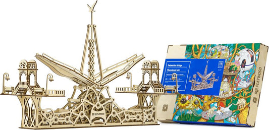 Available to Order – Pedestrian Bridge (229 Pieces) (530x280x410mm) (PWD 10006)