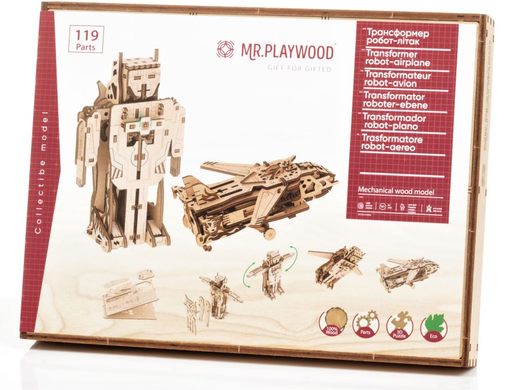 Available to Order – Transformer Robot Airplane (119 Pieces) (70x150x200mm) (PWD 10012)