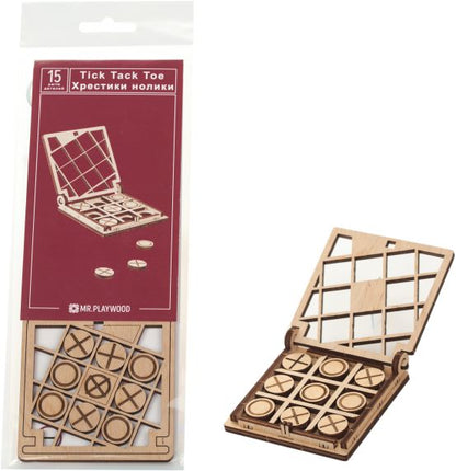 Available to Order – Tic-Tac-Toe #1 (Game) (15 Pieces) (73x70x15mm) (PWD 10028)