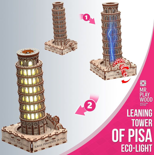 Available to Order – Leaning Tower of Pisa (Eco - light) - 435P (PWD 10209)