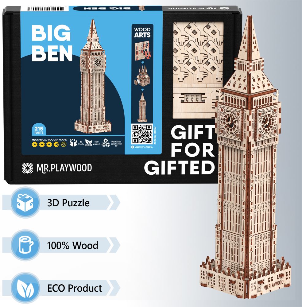 Available To Order – Big Ben - 215Pcs (PWD 10407)