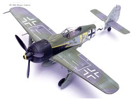 Available to Order – FW-190A Fighter 17 WWII (Legion Series) 1:72 (PZK 14620LD)