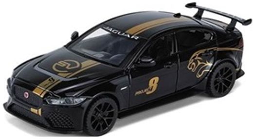 Available to Order – Jaguar XE SV Project 8 Black Opening Parts/Light and Sound ~1:32 Q3003A 1:32/1:30 (QXT 2401018K)