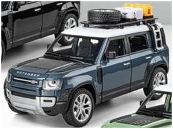Available to Order – Land Rover Defender Outdoor Edition Blue 1:24 (QXT 2403214B)