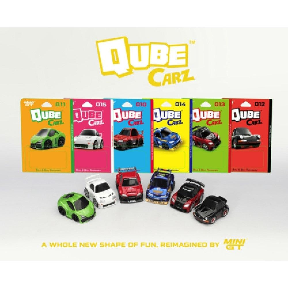 Available To Order – Qz002pack24s2 - Qubecarz Series 3 Outer Pack Set Of 24 (4 Complete Sets) Mini GT Model (QZ002PACK24S2)