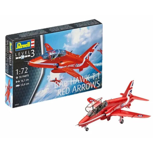 THIS ITEM IS AVAILABLE TO ORDER FROM OUR SUPPLIER - 1:72 REVELL R04921 BAE HAWK T.1 RED ARROWS (PLASTIC KIT)