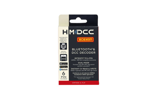 HM7000 6 BLE Decoder - 6 Pin w/Fine Wire (No Sound) – diecast model