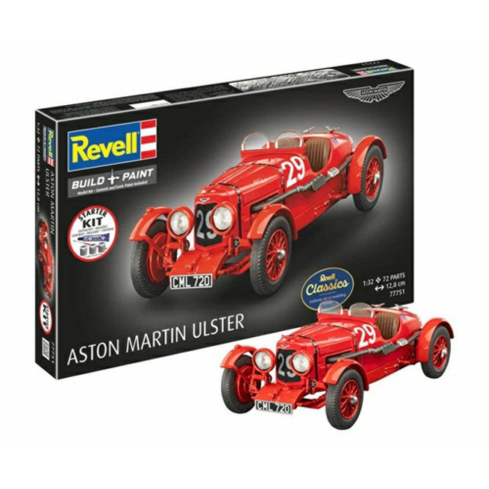 Available To Order – R77751 - 1:32 Starter Kit Aston Martin Ulster (revell Classics) (plastic Kit) REVELL Model (R77751)