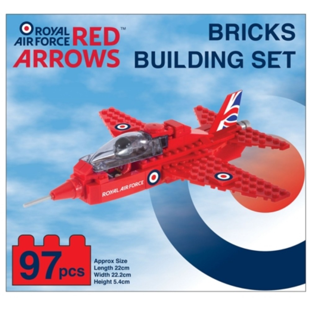 Available to Order – Royal Air Force Red Arrows Bricks Building Set RAF Models Model (RAF40619)