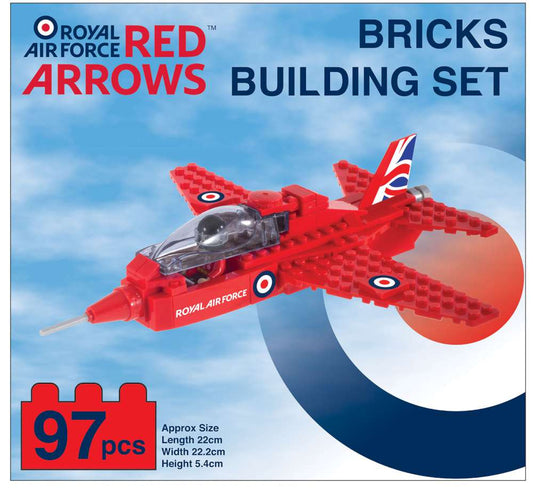 Available to Order – Royal Air Force Red Arrows Bricks Building Set RAF Models Model (RAF40619)