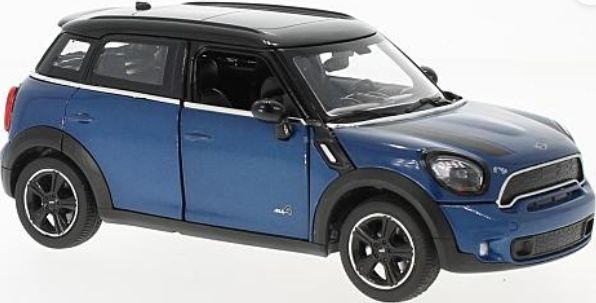 Available to Order – Mini Cooper S Countryman (R60) Blue Metallic 1:24 (RAS 56400B)