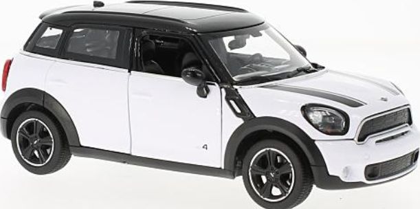 Available to Order – Mini Cooper S Countryman (R60) White/Black 1:24 (RAS 56400W)