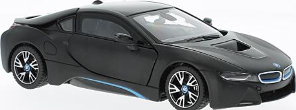 Available To Order – BMW i8 Matt Black 1:24 (RAS 56500K)