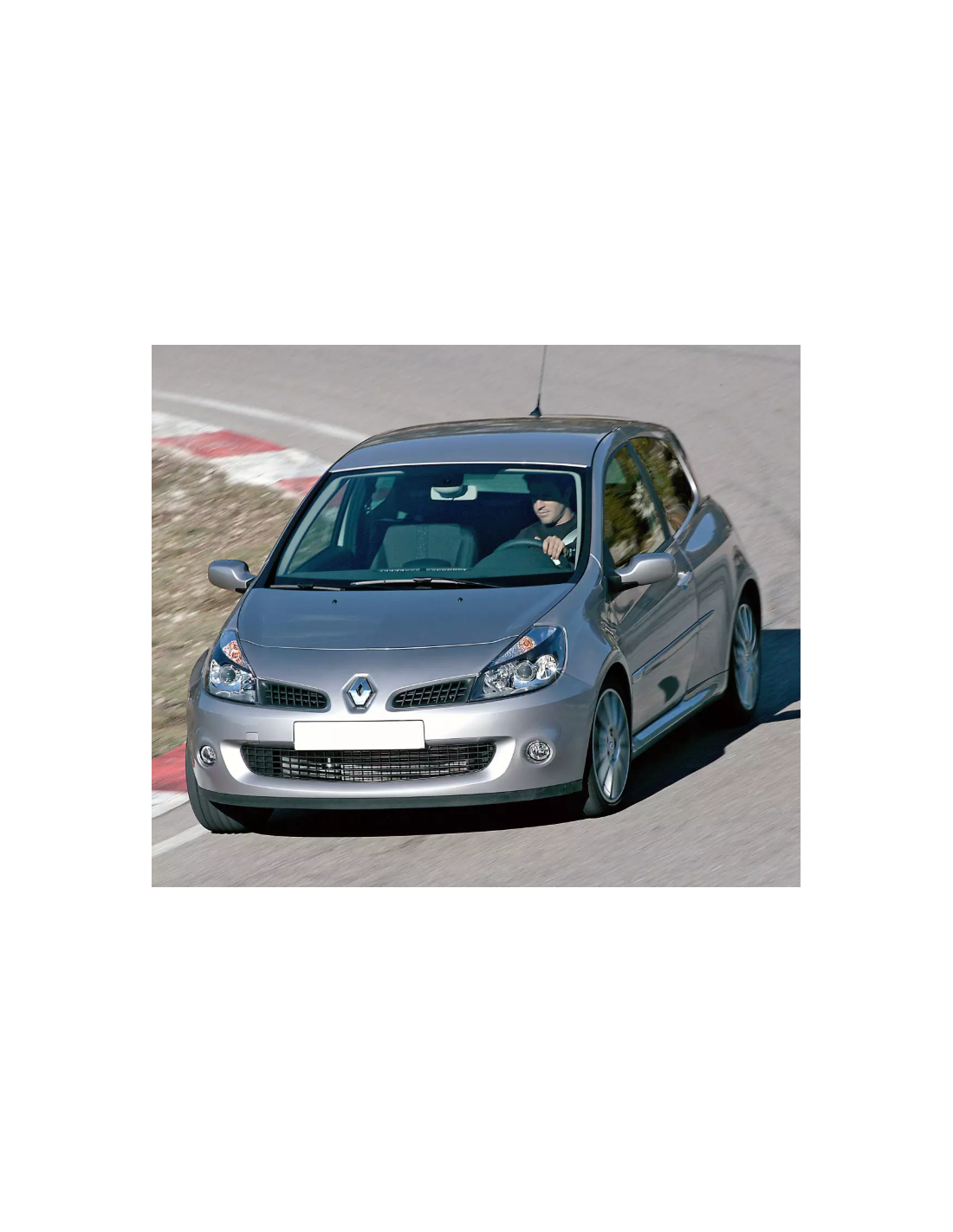 2007 Renault Clio R.S., Silver 1:18 Norev Model (nor185268) Stocks Due October 2026