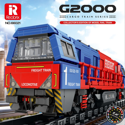 Available To Order – G2000 European Freight Train (1,980pcs) 51 CM Reobrix Model (REO 66021A)