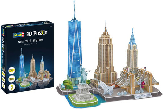 New York Skyline 3D Puzzle Revell Model