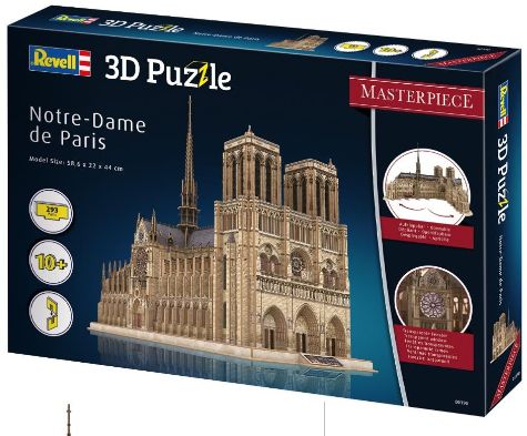 Available to Order – Notre Dame de Paris 3D Puzzle Revell Model (REV 00190)