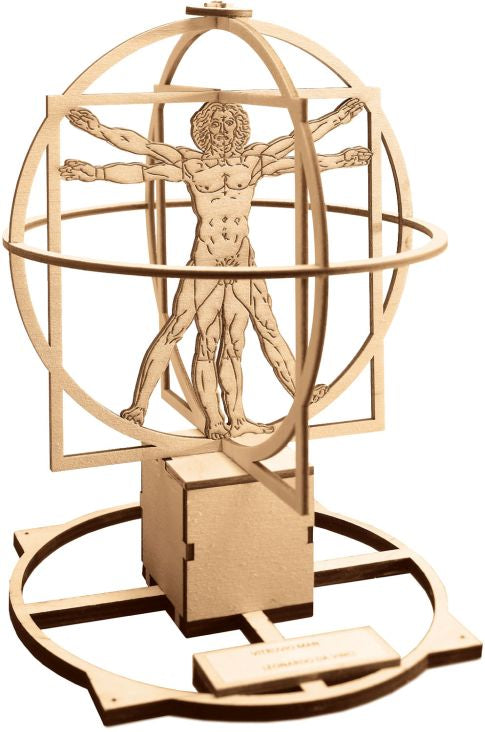 Available to Order – Vitruvian MAN (500 Years Ldv) Leonardo Da Vinci 1:8 Revell Model (REV 00519)