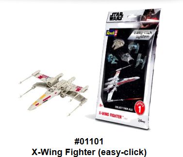 Available to Order – X-WING Fighter Easy-click 1:112 Revell Model (REV 01101)
