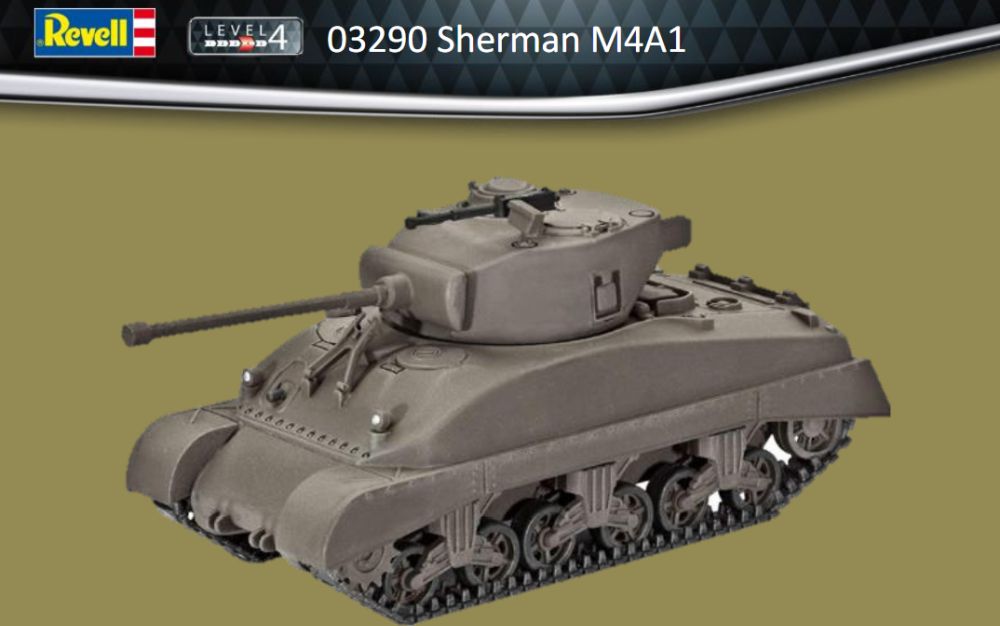 Available to Order – Sherman M4A1 1:72 (REV 03290)