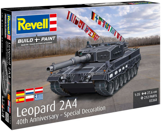 Leopard 2A4 40 Years Livery 1:35 Revell Model