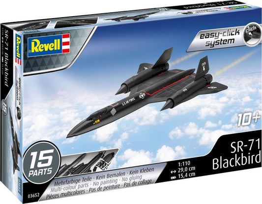 Available to Order – SR-71 Blackbird Easy-Click-System 1:110 (REV 03652)