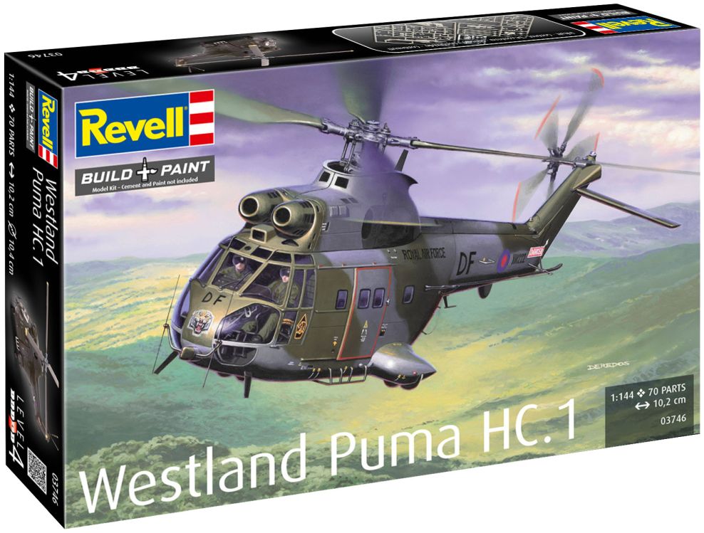 Available to Order – Westland Puma HC.1 1:144 (REV 03746)