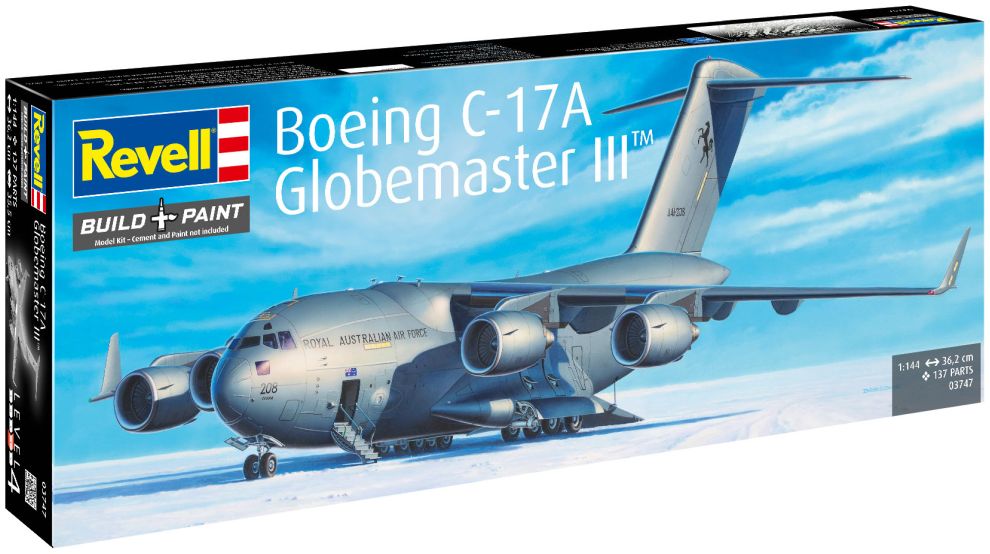 Available to Order – Boeing C-17A Globemaster III 1:144 (REV 03747)