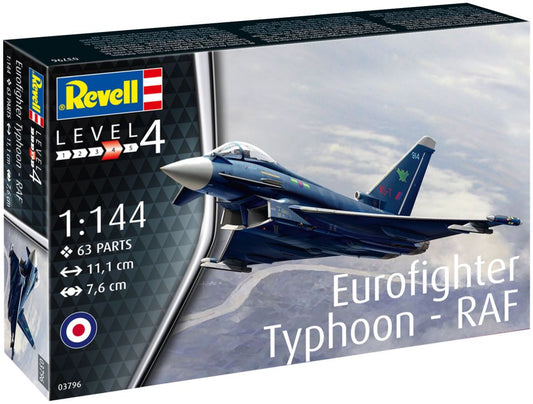 Available To Order – Eurofighter Typhoon RAF 1:144 (REV 03796)