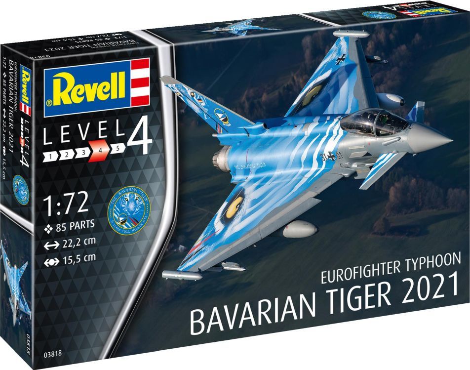 Available to Order – Eurofighter Typhoon 'Bavarian Tiger 2021' 1:72 (REV 03818)