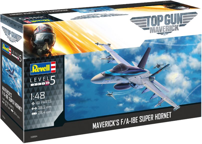 Maverick's F/A-18E Super Hornet 'Top Gun' (easy-click) 1:48 Revell Model