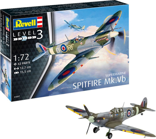 Available to Order – Supermarine Spitfire Mk.Vb 1:72 (REV 03897)