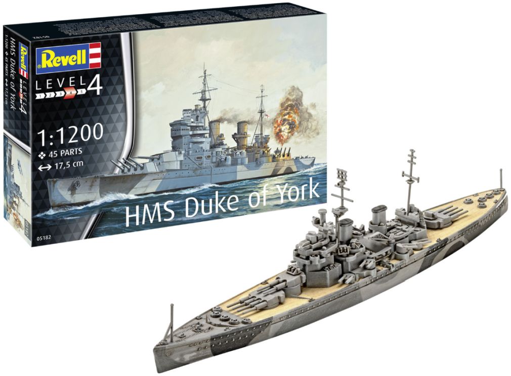 Available to Order – Battleship HMS Duke of York 1:1200 (REV 05182)