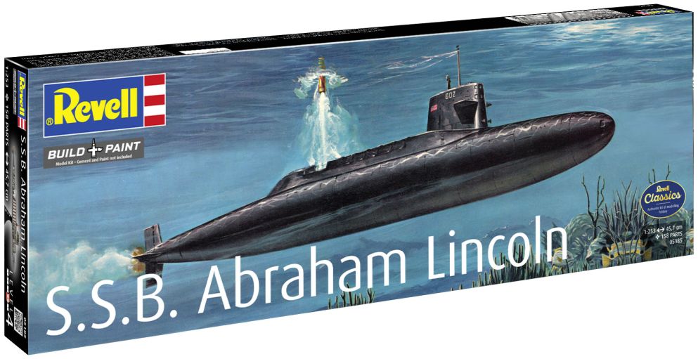Available to Order – S.S.B. Abraham Lincoln w/Interior 1:253 (REV 05185)