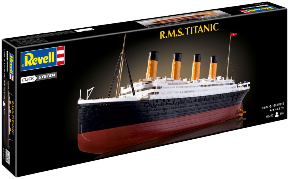 R.M.S. Titanic Click System 1:600 Revell Model