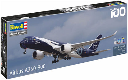 Available To Order – Airbus A350-900 'Lufthansa' 100 Years Gift Set 1:144 Revell Model (REV 05612)