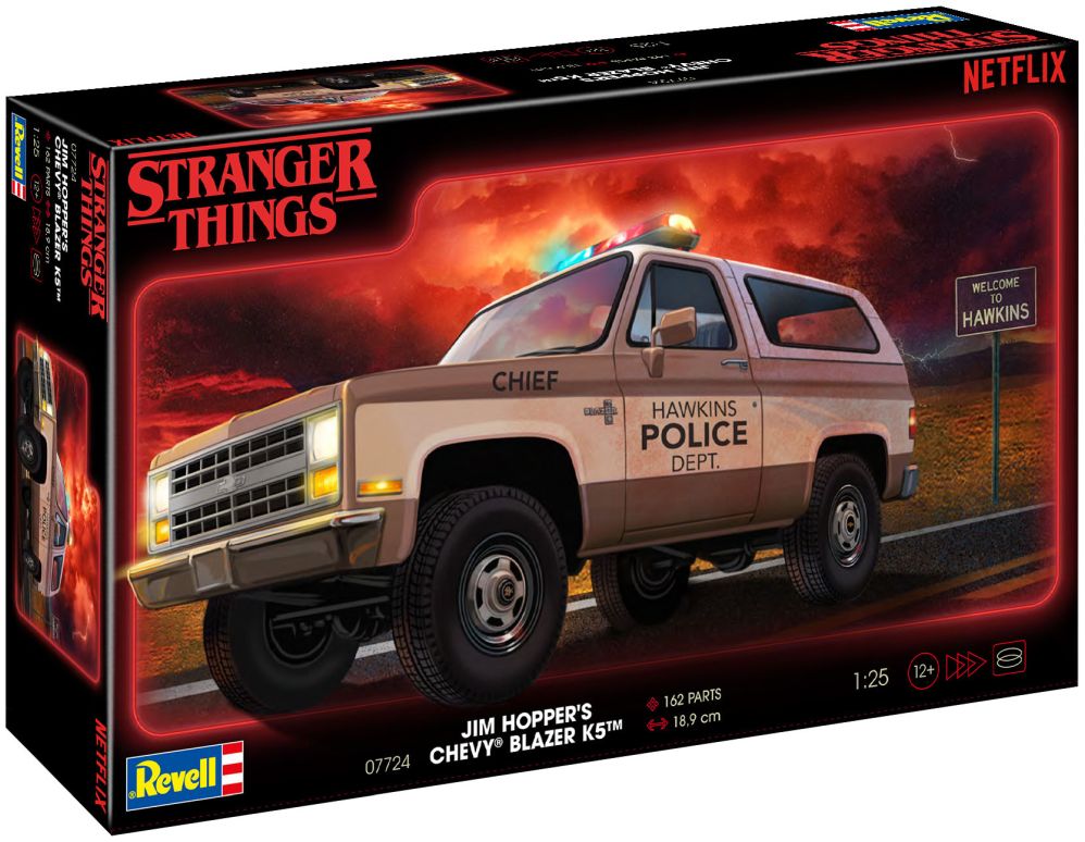 Available to Order – Chevrolet K5 Blazer: Stranger Things 1:25 (REV 07724)