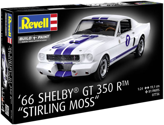 Available to Order – Shelby GT 350 R 'Stirling Moss' 1966 1:24 (REV 07736)