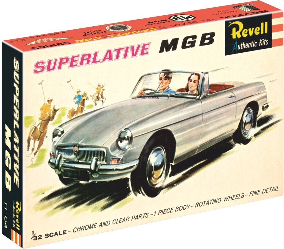 MGB Roadster - 75 Years Plastic Modelbuilding 1:32 Revell Model