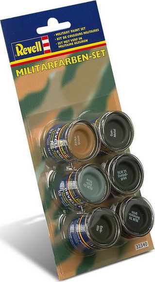 Available to Order – Military Colour Set (6 x 14ml Colours) 14ML (REV 32340)